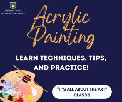 Picture of It's All About The Art Class 2: Acrylic Painting Techniques & Tips (Jun 27th)