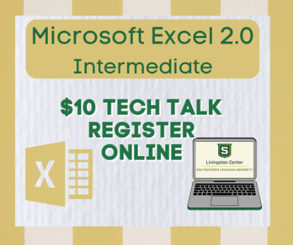 Picture of Microsoft Excel 2.0 Intermediate (May 21st)