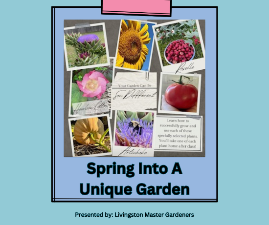 Picture of Livingston Master Gardeners: Spring Into A Unique Garden (Mar 20th)