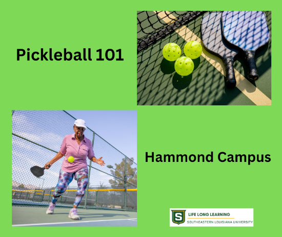 Picture of Pickleball 101 (Hammond Campus) (Apr. 15th, 22nd, 29th, May 6th, 13th)