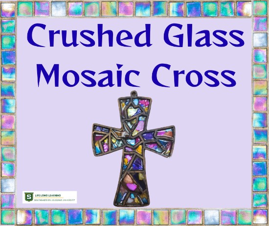 Picture of Crushed Glass: Mosaic Cross (Aug 12th 6:00pm-8:00pm)