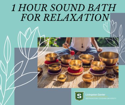 Picture of 1 Hour Sound Bath for Relaxation (Aug. 20th 5:45PM - 6:45PM)