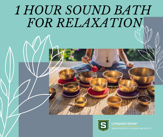Picture of 1 Hour Sound Bath for Relaxation (Aug. 20th 5:45PM - 6:45PM)