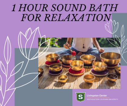 Picture of 1 Hour Sound Bath For Relaxation (Sept. 15th, 5:45pm - 6:45pm)