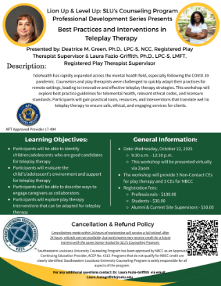 Picture of Best Practices and Interventions in Teleplay Therapy