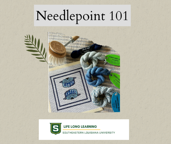 Picture of Needlepoint 101 (Thursday, Oct. 16th & 30th) 6pm-8pm
