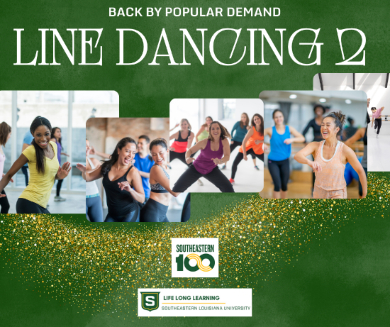 Picture of Line Dancing 2 (Hammond Campus, Oct. 20th, 27th, Nov. 3rd, 10th, 17th) 5:00pm - 6:00pm