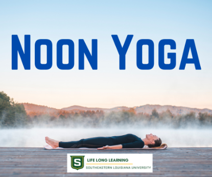 November Noon Yoga Picture of Noon Yoga (Thursday, Nov. 6th & 13th) 12:00pm - 1:00pm