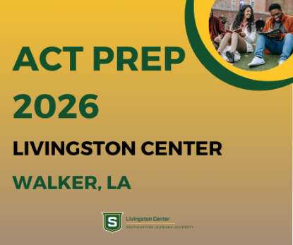 Picture of 2026 ACT Prep 2026 Walker (Tuesday, Jan. 27, 5:00pm - 7:00pm, Tuesday, Feb. 3rd, 5:00pm - 7:30pm)