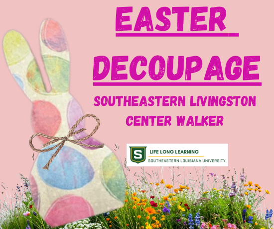 Picture of 2026 Easter Decoupage (Walker, Monday, Mar. 9th) 5:30pm - 7:30pm