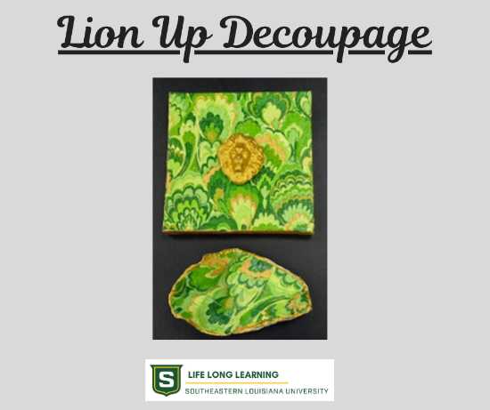 Picture of 2026 Lion Up Decoupage Hammond, LA  (Tuesday, Apr. 21st) 5:30pm - 7:30pm