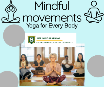 Picture of 2026 PM Mindful Movement: Yoga For Every Body (Wednesday, May 6th, 13th, 20th, 27th) 5:30pm - 6:30pm