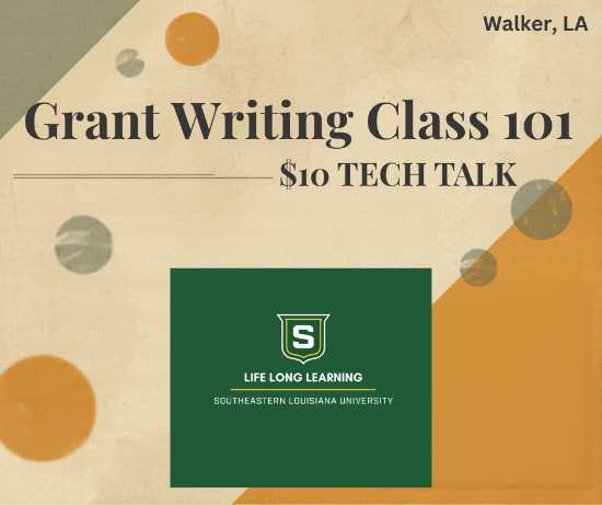 Picture of 2026 WALKER: Grant Writing 101 (Tuesday, July 14th) 5:30pm-7:00pm (TECH TALK)
