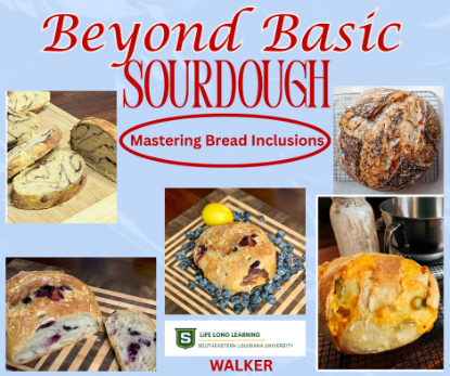 Picture of 2026 WALKER: Beyond Basic Sourdough: Mastering Bread Inclusions (Monday, Jul. 27th) 5:30pm - 7:30pm