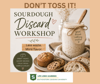 Picture of 2027 Walker: Don't Toss It! Sourdough Discard Workshop (Monday, Jul. 20th) 5:30pm - 7:30pm