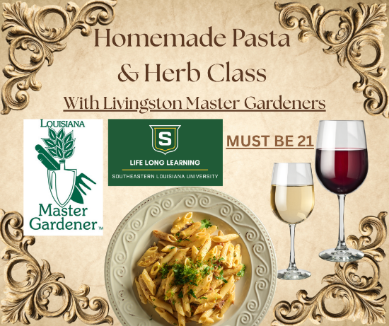 Picture of 2027 WALKER: Homemade Pasta & Herb Class With Livingston Master Gardeners (Thursday, Aug. 20th) 5:30pm - 7:30pm