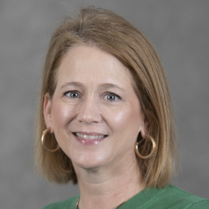 Headshot of the speaker, Christy Cook-Perry.