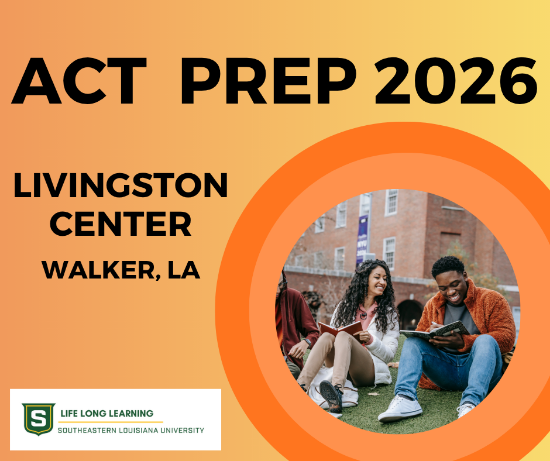 Picture of 2027 WALKER: ACT Test Prep (Tuesday, Sept. 29, Thursday, Oct. 1st, 2026) 5:00pm - 7:30pm