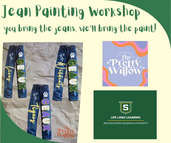 Picture of 2027 WALKER: Jean Painting Workshop (Saturday, Sept. 19th) 10:00am - 12:00pm