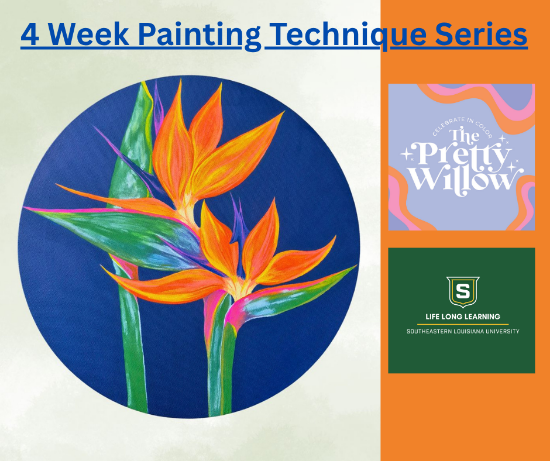Picture of 2027 WALKER: 4 Week Painting Technique Series (Tuesday, Oct. 13th, 20th, 27th, & Nov. 3rd) 5:30pm - 7:30pm
