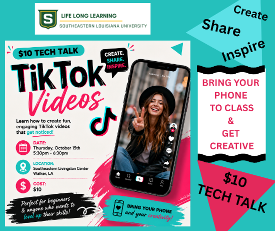 Picture of 2027 WALKER: TikTok Videos (Thursday, Oct. 15th) 5:30pm - 6:30pm