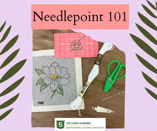Picture of 2027 WALKER: Needlepoint 101 (Thursday, Nov. 5th, 12th, 19th) 5:30pm - 7:00pm