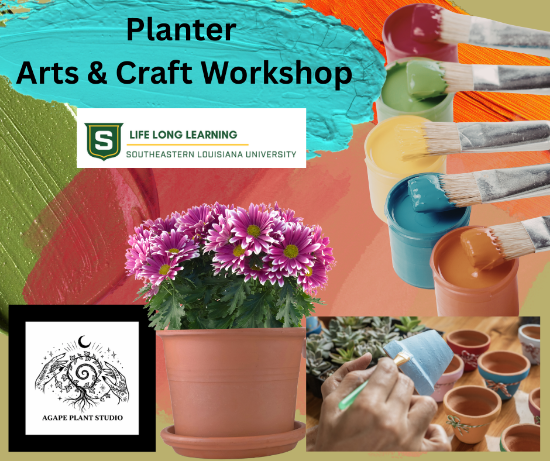 Picture of 2027 WALKER: Planter / Arts & Craft Workshop (Wednesday, Oct. 28th) 5:30pm - 7:30pm