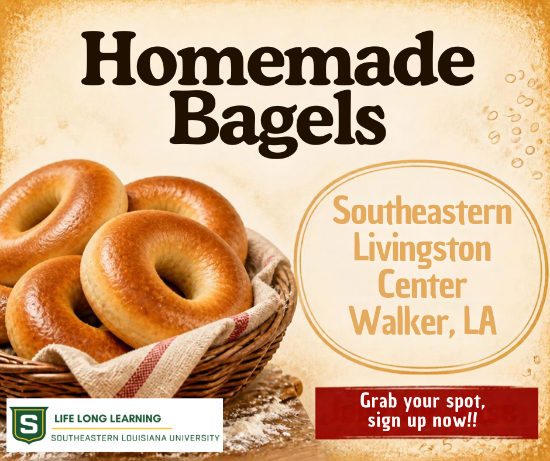 Picture of 2027 WALKER: Homemade Bagels (Tuesday, Nov. 17th) 5:30pm - 7:30pm